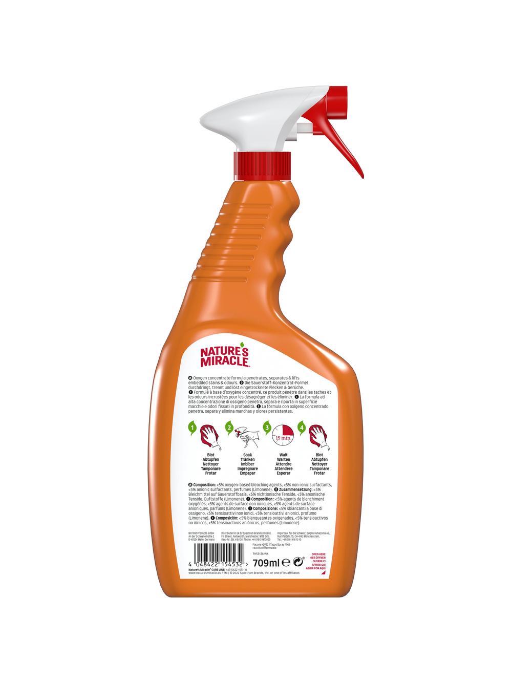 Nature's Miracle SET-IN OXY Stain&Odour REMOVER CAT 709ml