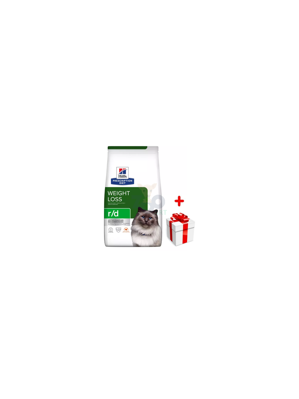 HILL'S PD Prescription Diet Feline r/d 1,5kg + niespodzianka dla kota GRATIS!