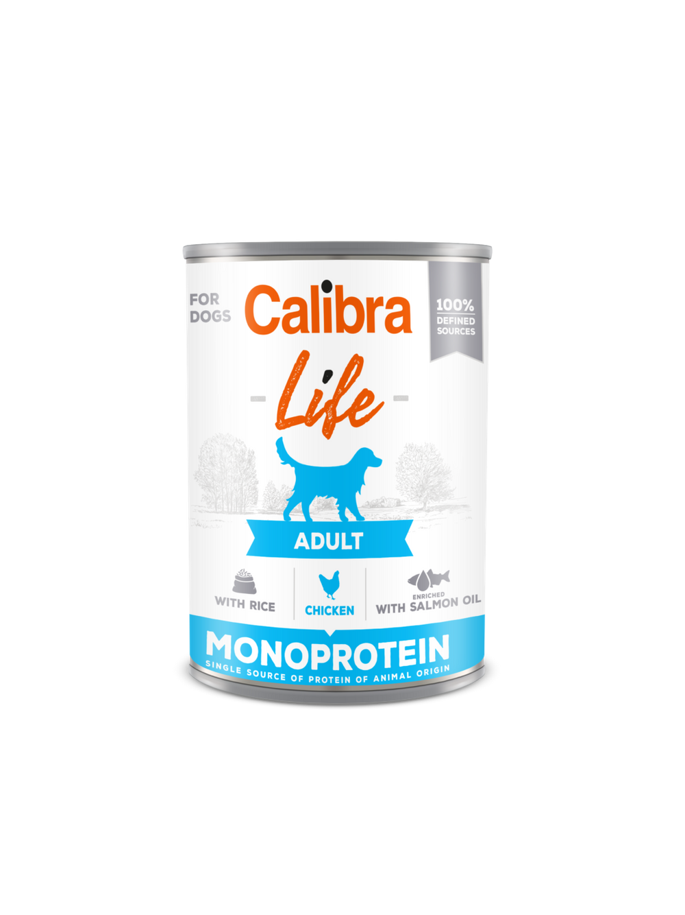 CALIBRA Dog Life Adult Chicken with rice 400g