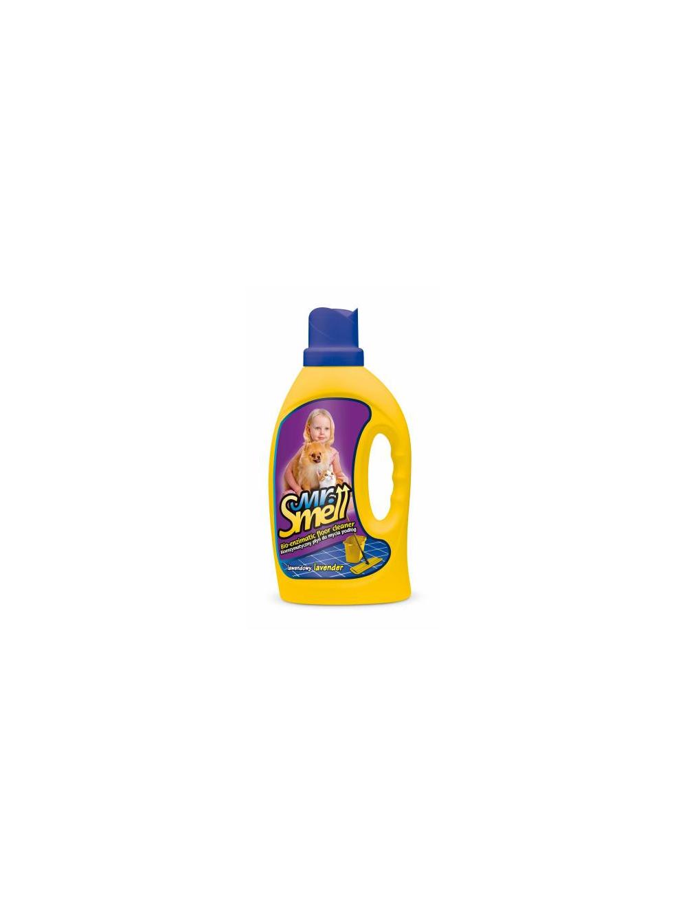 MR SMELL Bioenzymatyczny płyn do mycia podłóg o zapachu lawendowym - 1l