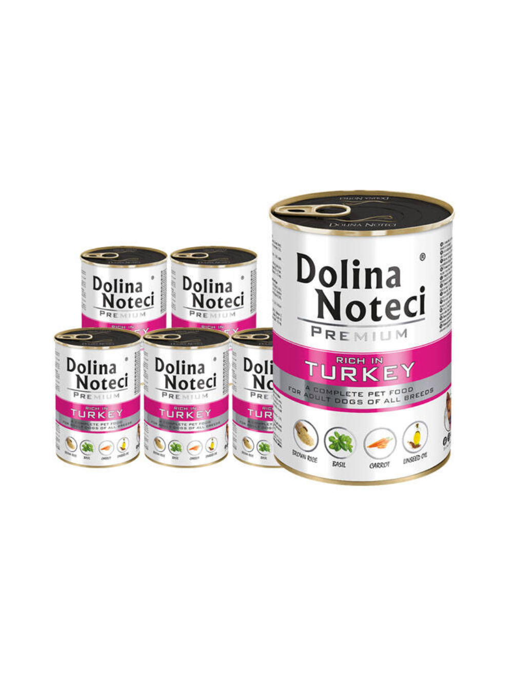 Dolina Noteci PREMIUM bogata w indyka 12x400g