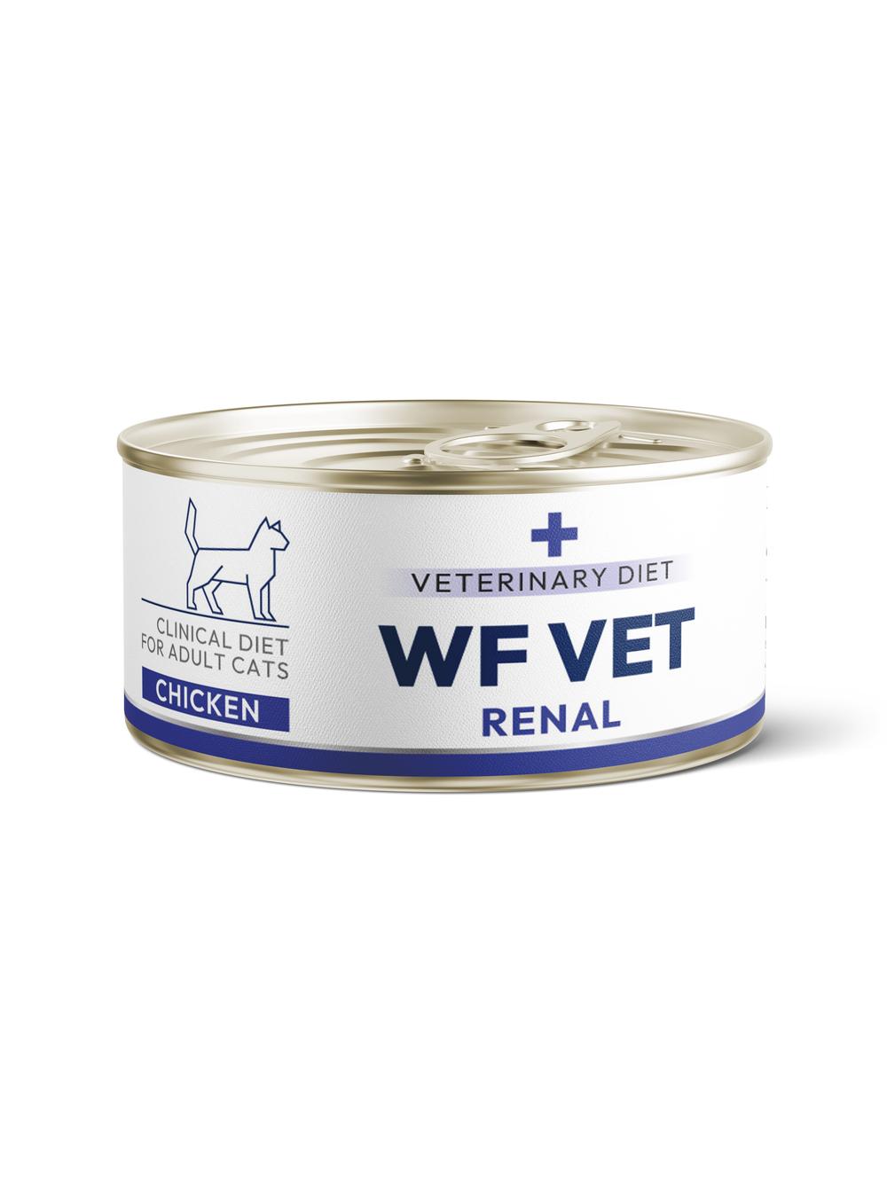 WF VET Renal cat chicken 18x85g