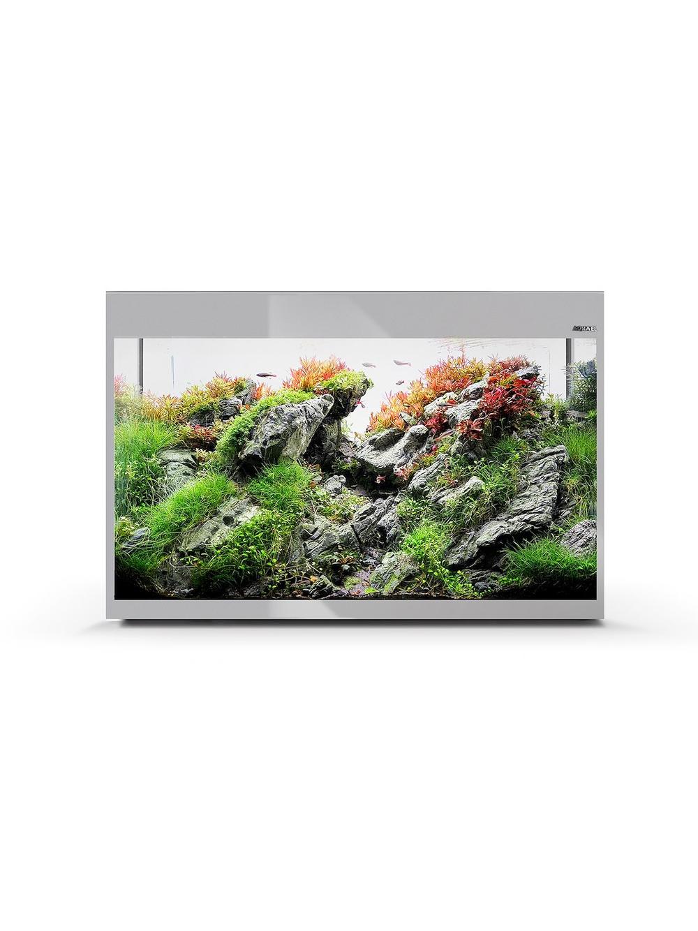 AQUAEL ZESTAW GLOSSY ST 80 D&N SZARY+SZAFKA