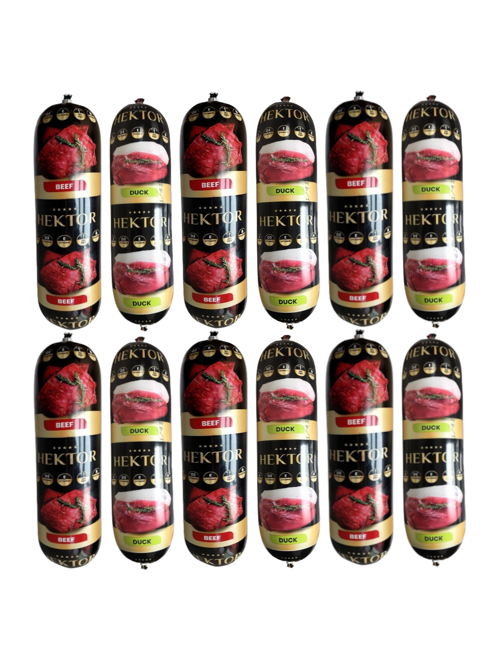 Karma Premium Hektor baton dla psa z kaczką i wołowiną 20x900g