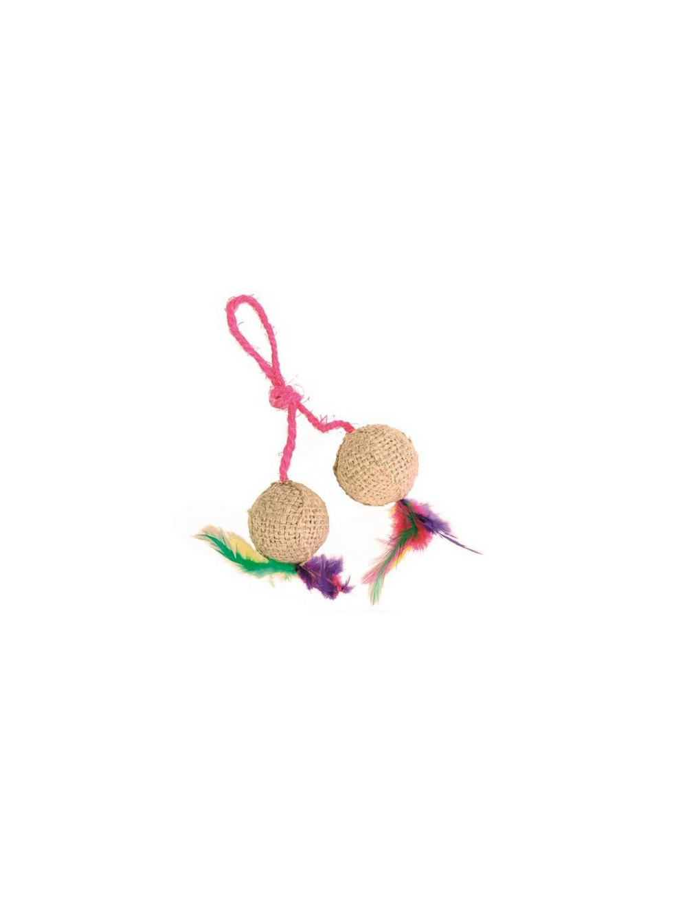 TRIXIE Piłki dla kota z kocimiętką (2szt) 4,5cm