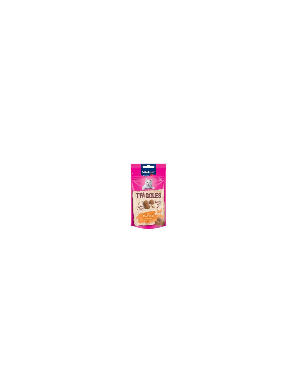 Vitakraft TRIGGLES indyk przysmak dla kota 40g