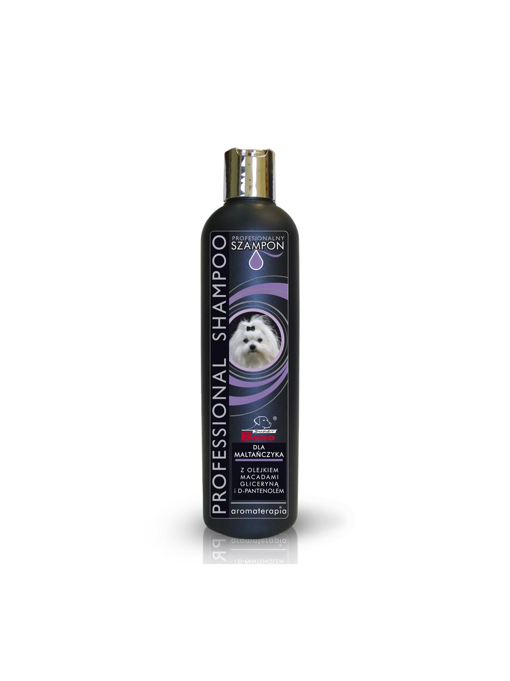 SUPER BENO PROFESSIONAL mokry szampon DLA MALTAŃCZYKA 250ml
