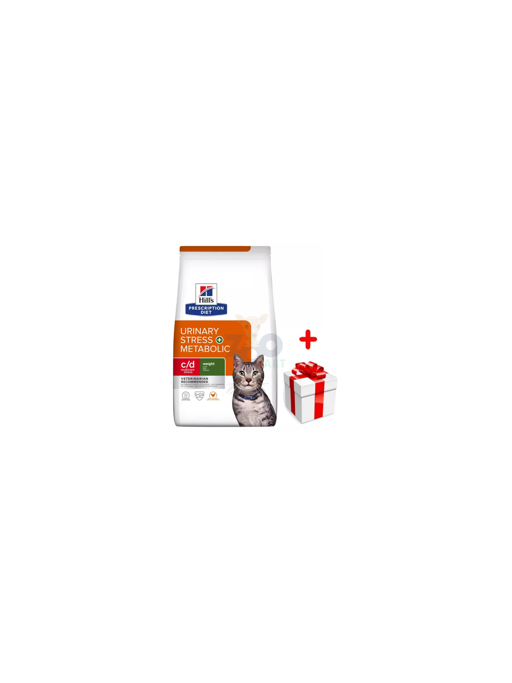 HILL'S PD Prescription Diet c/d Urinary Stress+ Metabolic Feline 1,5kg + niespodzianka dla kota GRATIS!