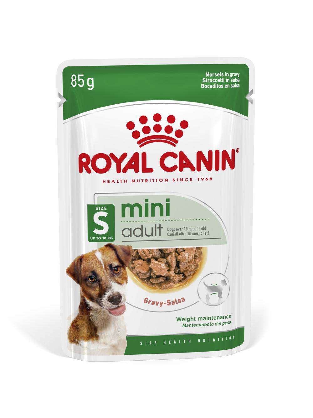 ROYAL CANIN Mini Adult 12x85g karma mokra w sosie dla psów dorosłych, ras małych