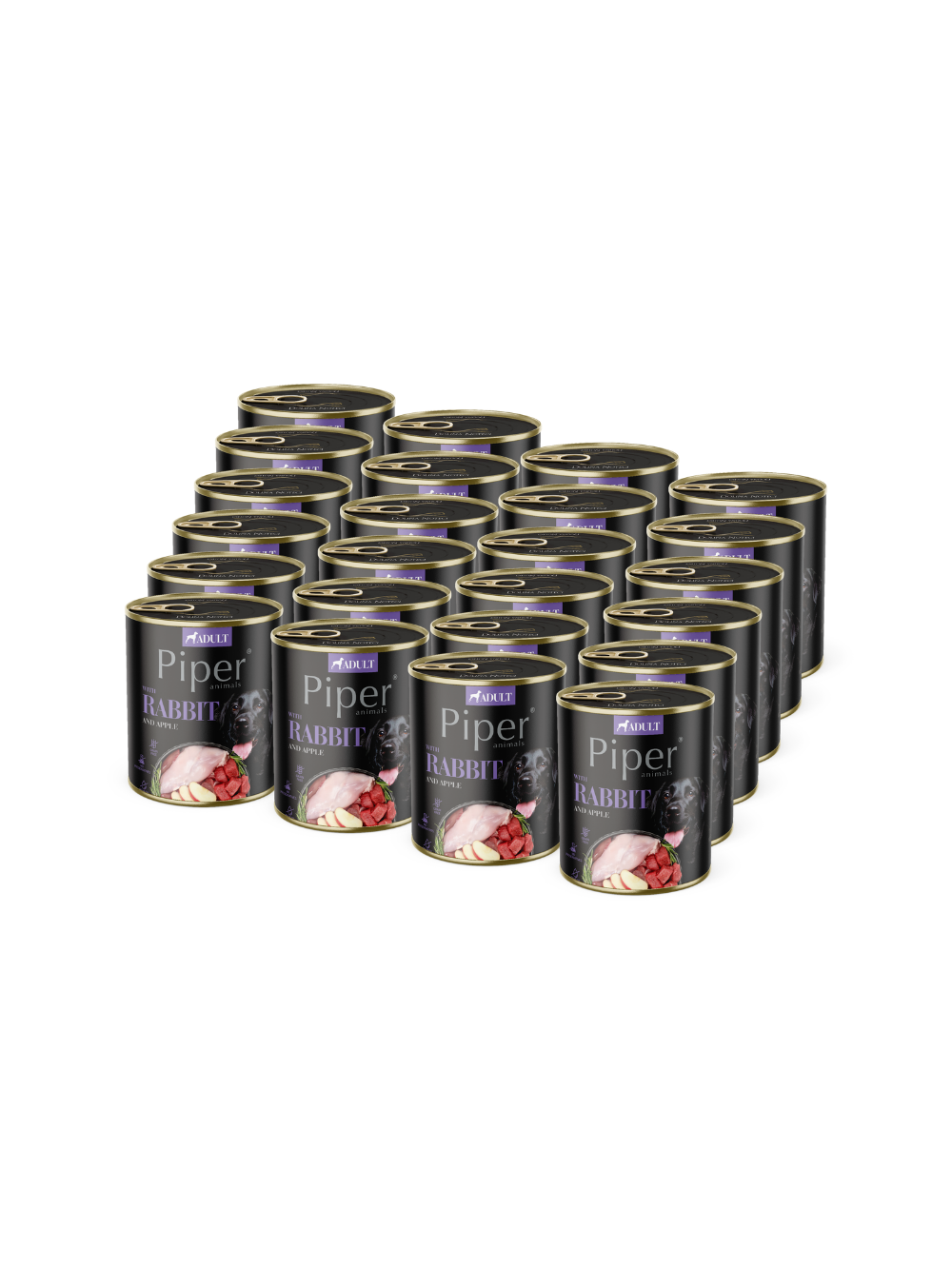 DOLINA NOTECI Piper dla psa z królikiem i jabłkiem 24x800g
