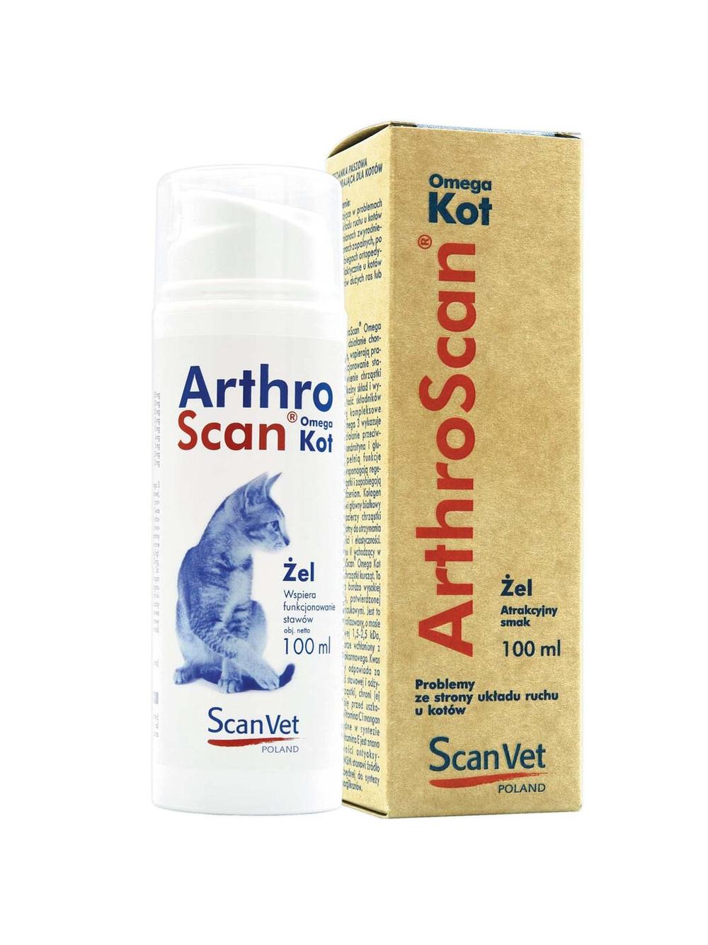ScanVet ArthroScan Omega Kot 100ml żel