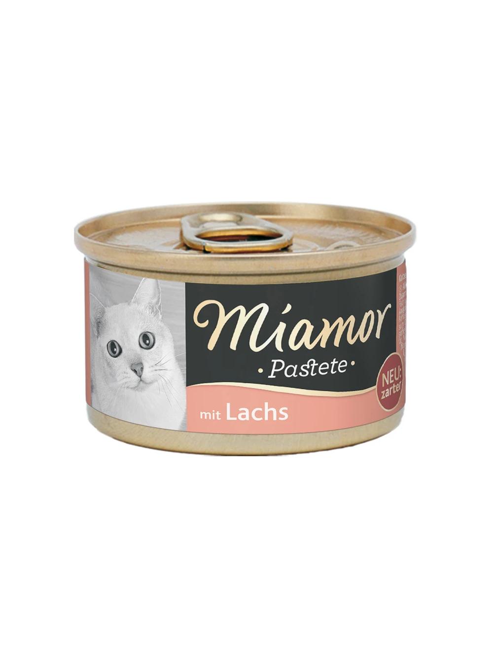 Miamor Pastete łosoś 85g puszka