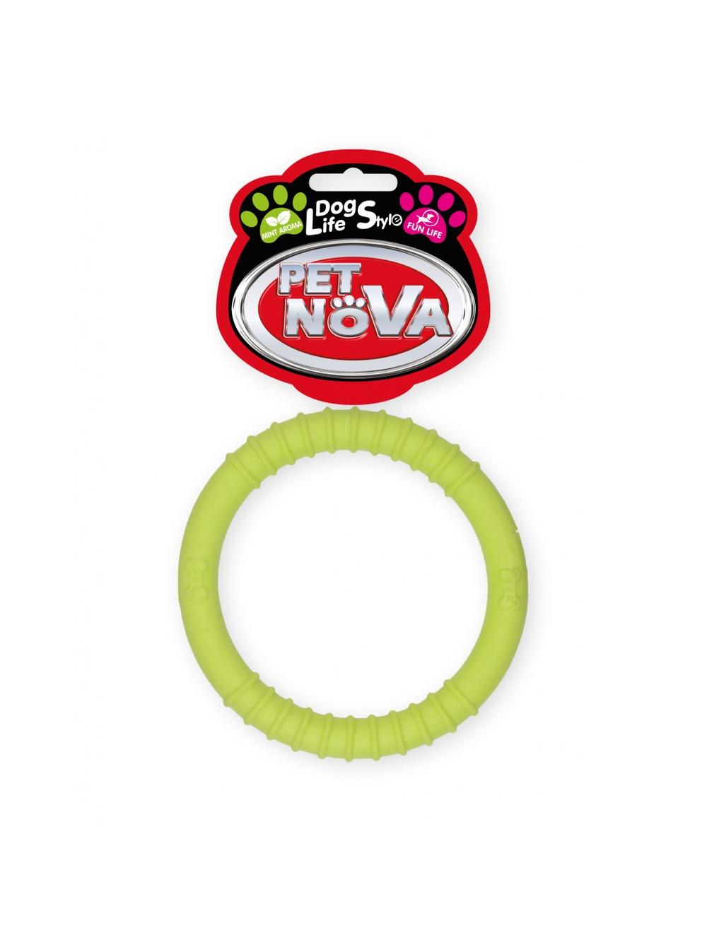 Pet Nova DOG LIFE STYLE Ringo 9,5cm żółte, aromat mięta