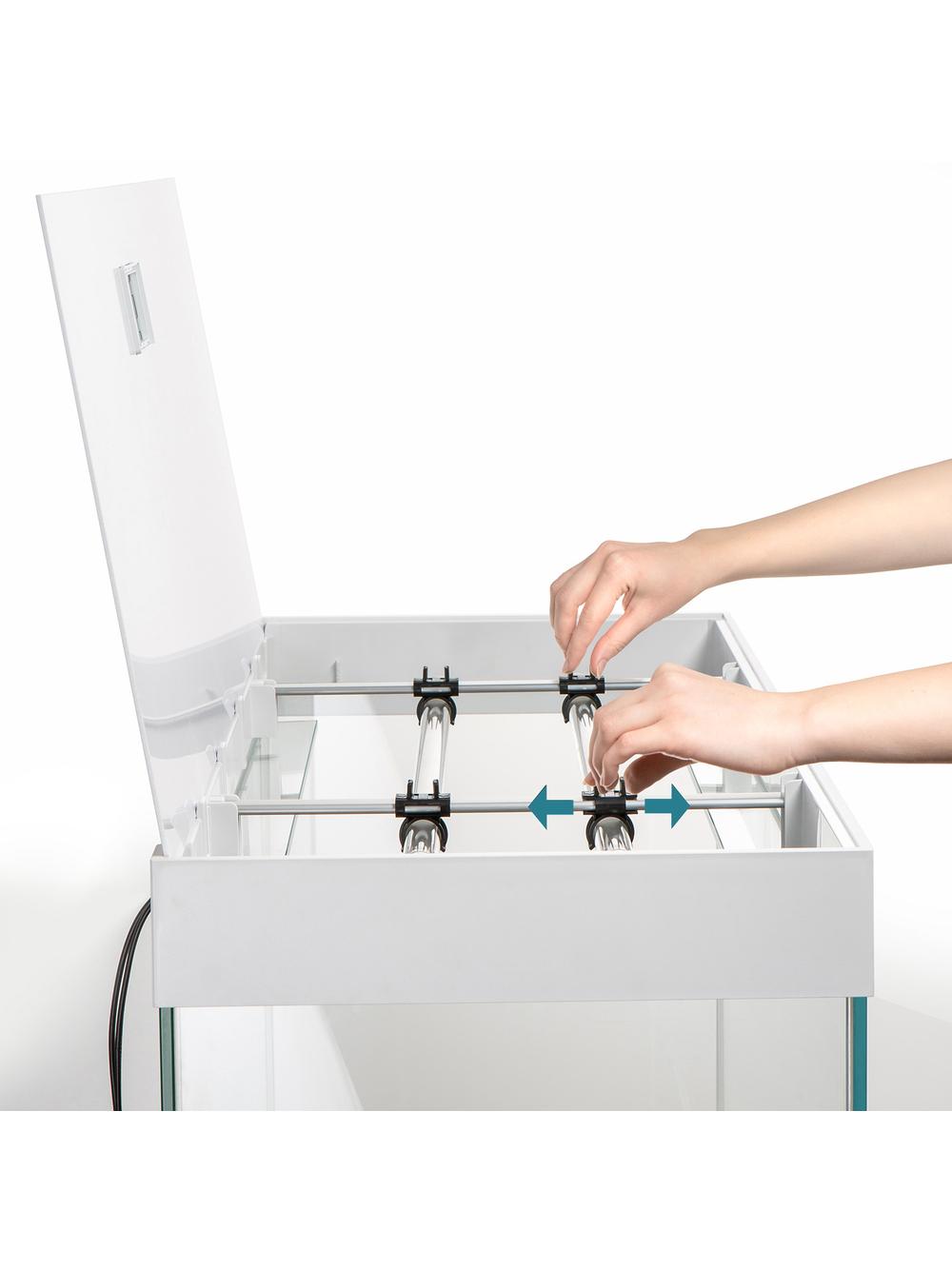 AQUAEL Zestaw akwariowy OPTI SET 125 - biały 2.0