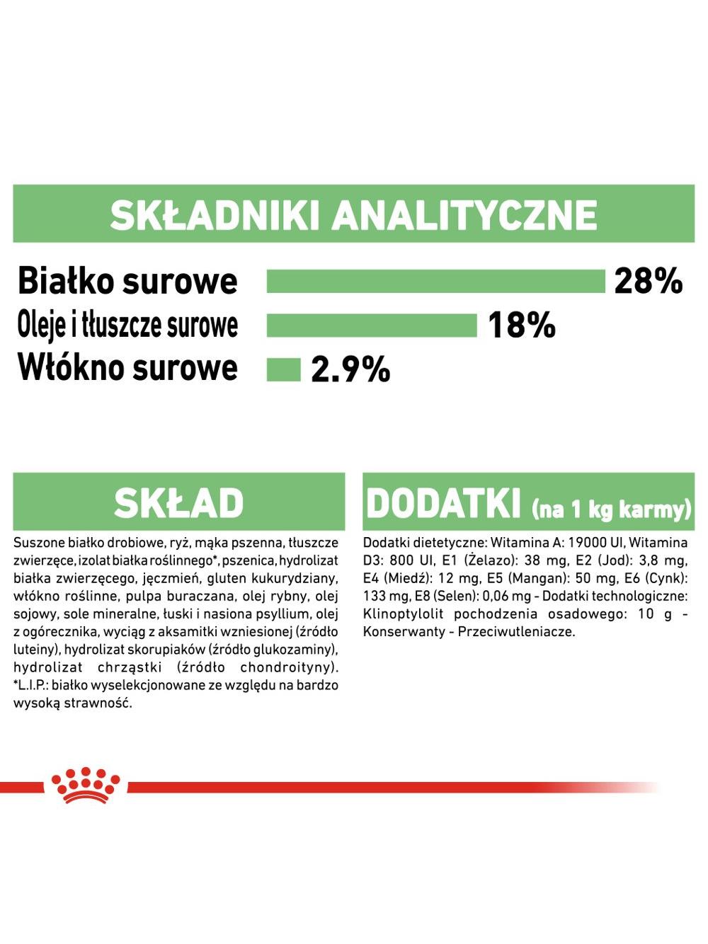 ROYAL CANIN CCN Maxi Digestive Care 3kg karma sucha dla psów dorosłych, ras dużych o wrażliwym przewodzie pokarmowym