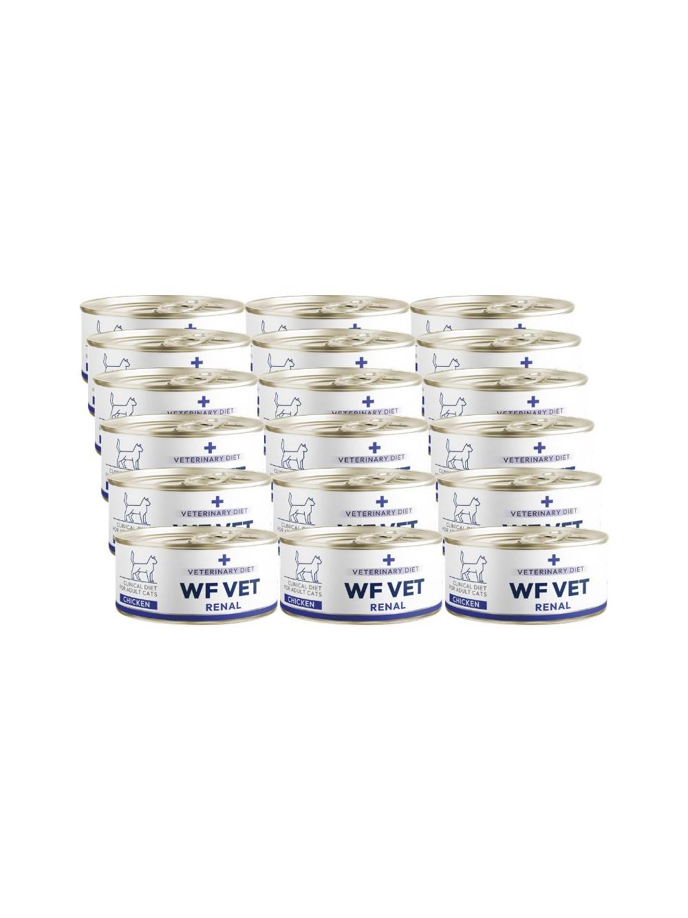 WF VET Renal cat chicken 18x85g