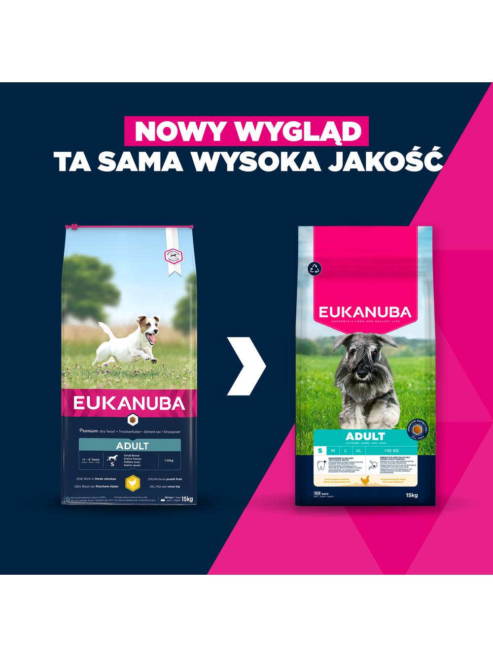 EUKANUBA Adult Small Breed Chicken 15kg