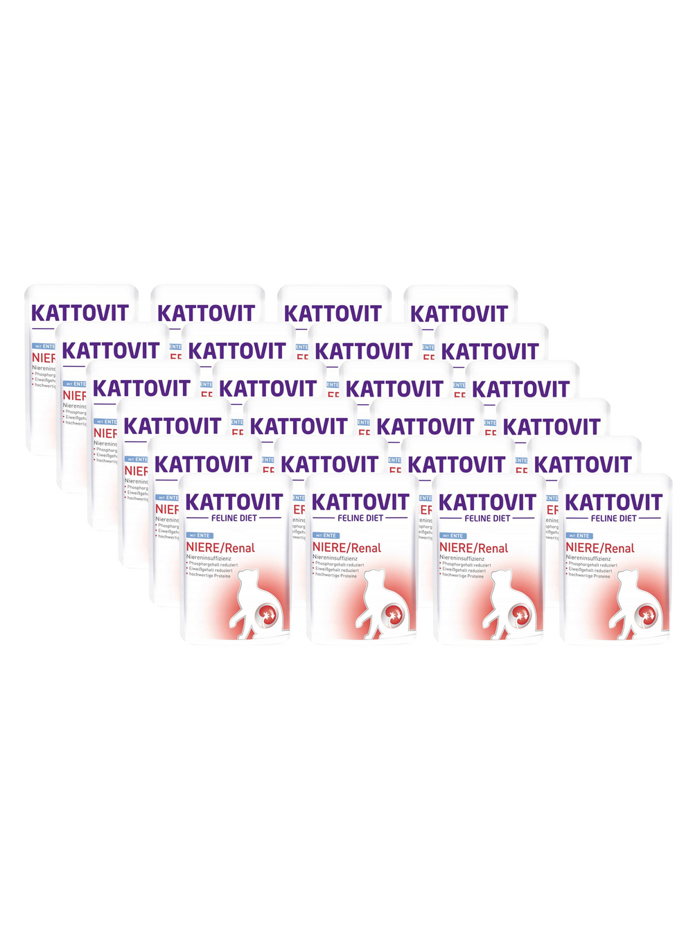 Kattovit Niere/Renal kaczka 24x85g saszetka
