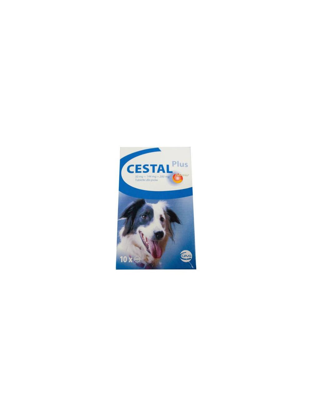 Cestal Dog Plus tabletki na odrobaczanie psów 2 sztuki