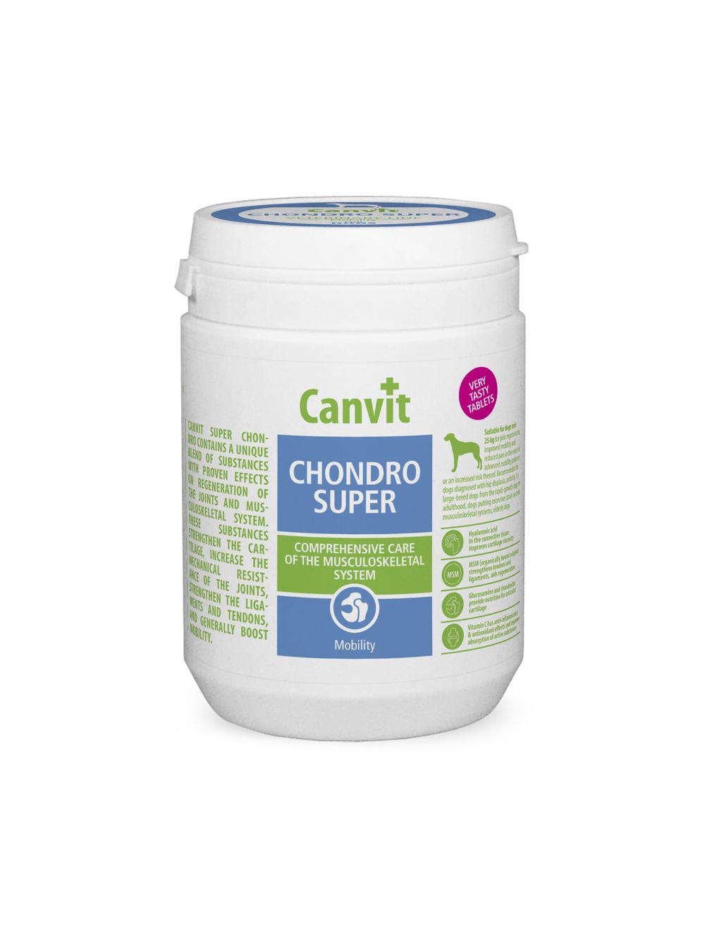 Canvit Preparat na stawy Chondro Super w tabletkach dla psa 500g