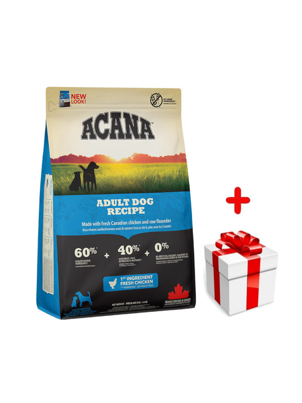 ACANA Adult Dog 2kg + niespodzianka dla psa GRATIS!