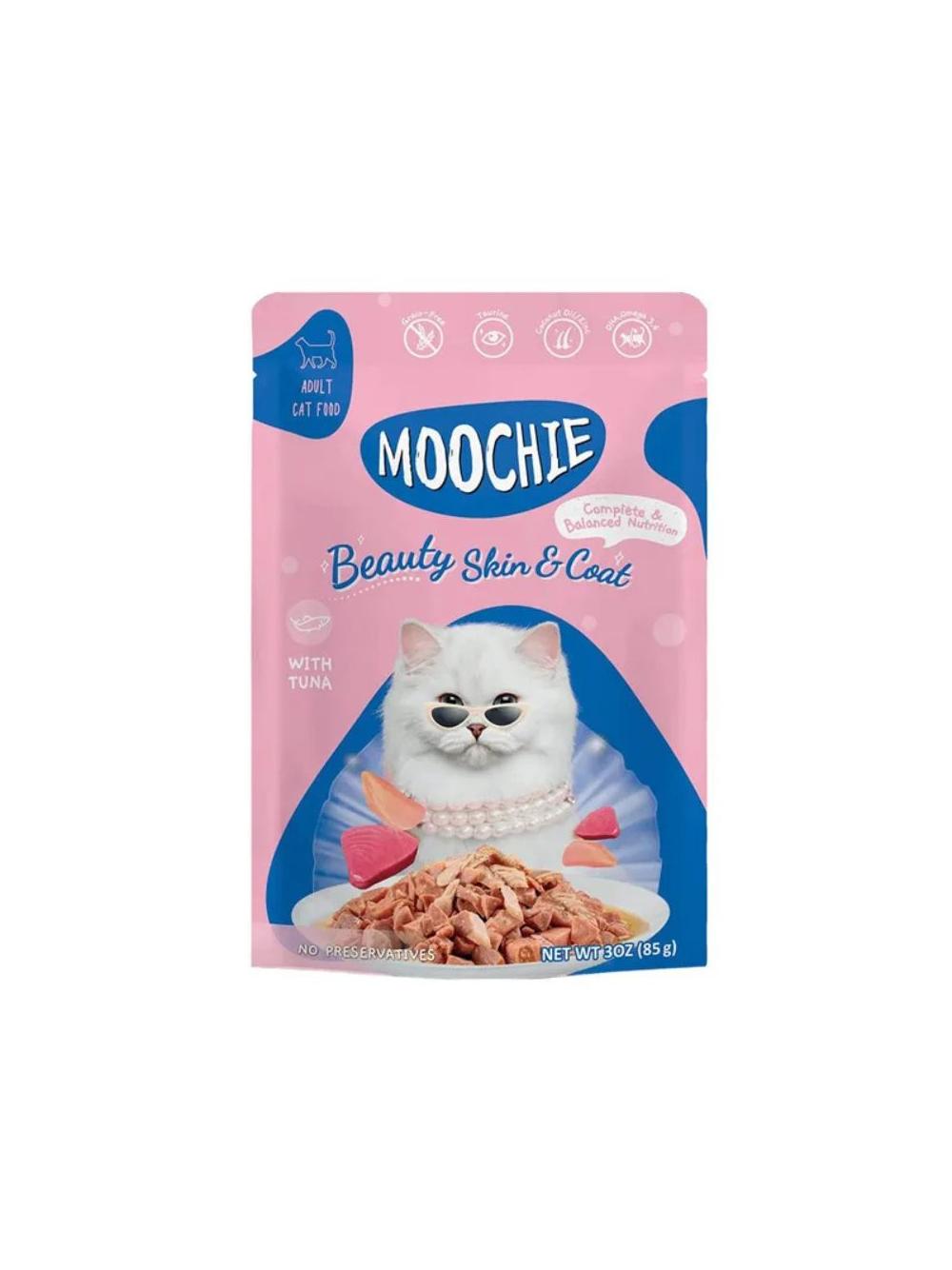 MOOCHIE Beauty Skin&Coat Mince With Tuna 70g piękna skóra i sierść
