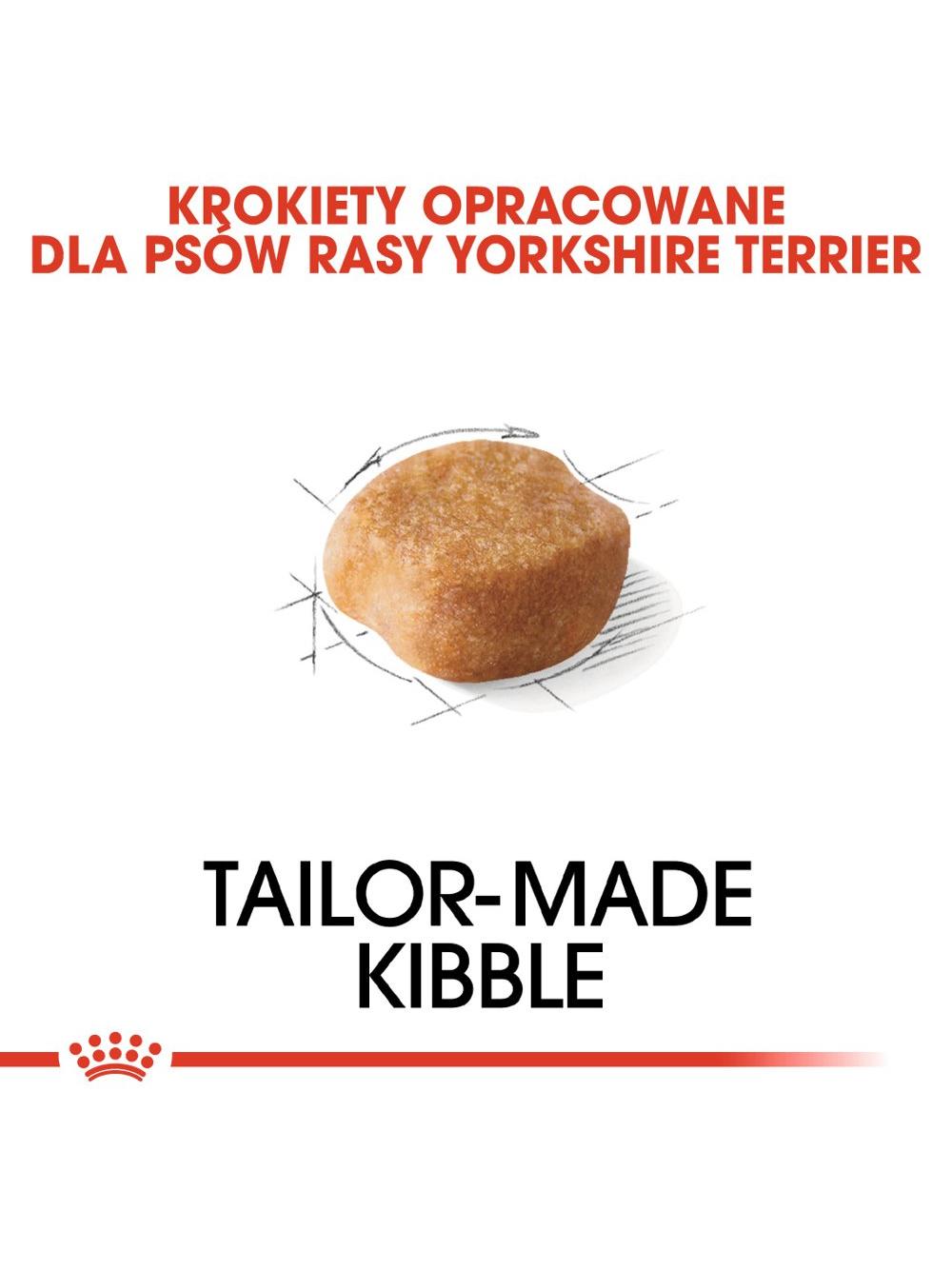 ROYAL CANIN Yorkshire Terrier Adult 1,5kg karma sucha dla psów dorosłych rasy yorkshire terrier