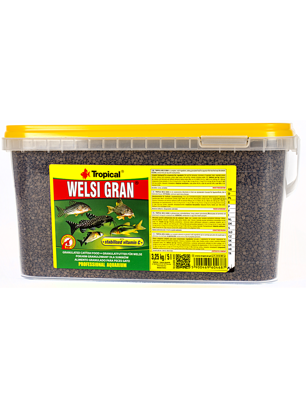 TROPICAL Welsi Gran 5000ml granulat