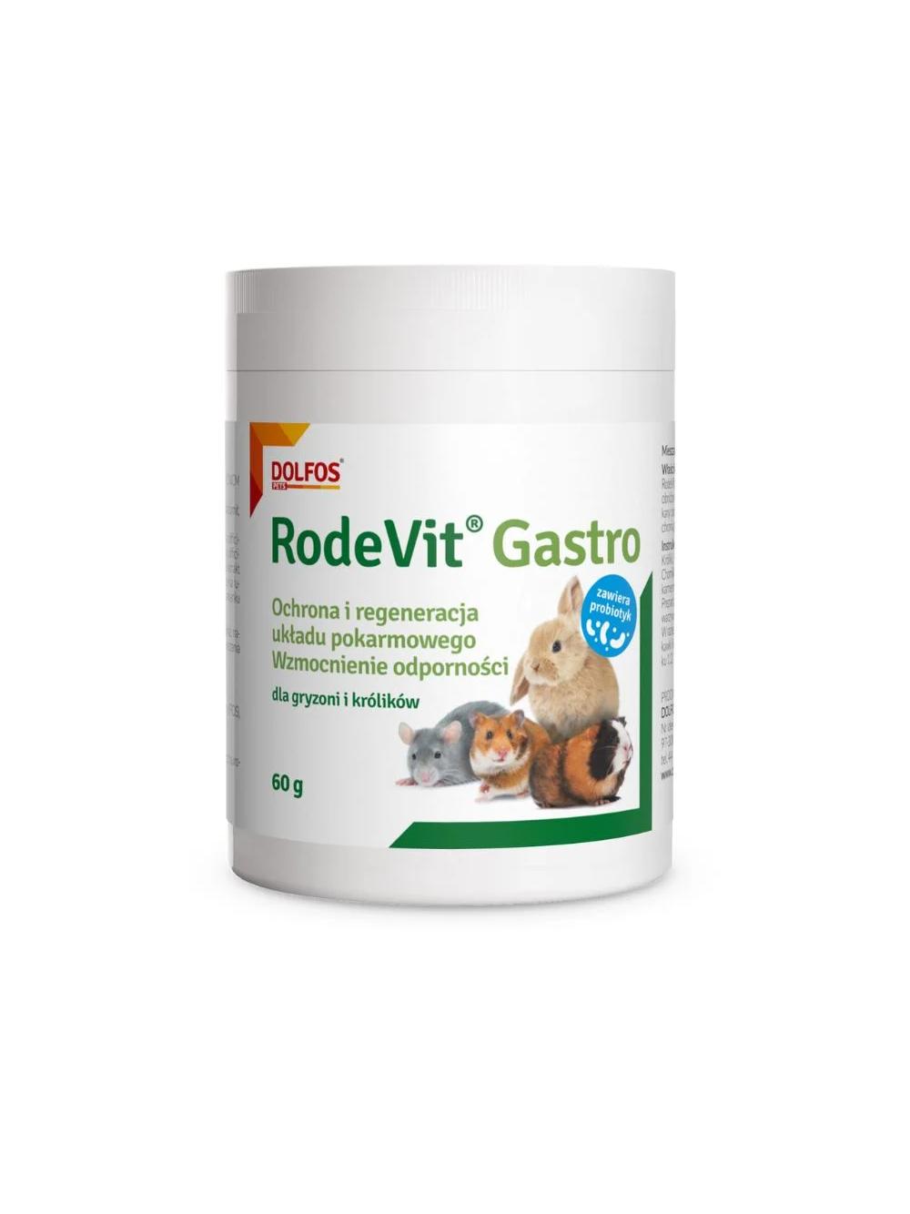 DOLFOS Dolvit  Rodevit Gastro 60 g- dla gryzoni i królików