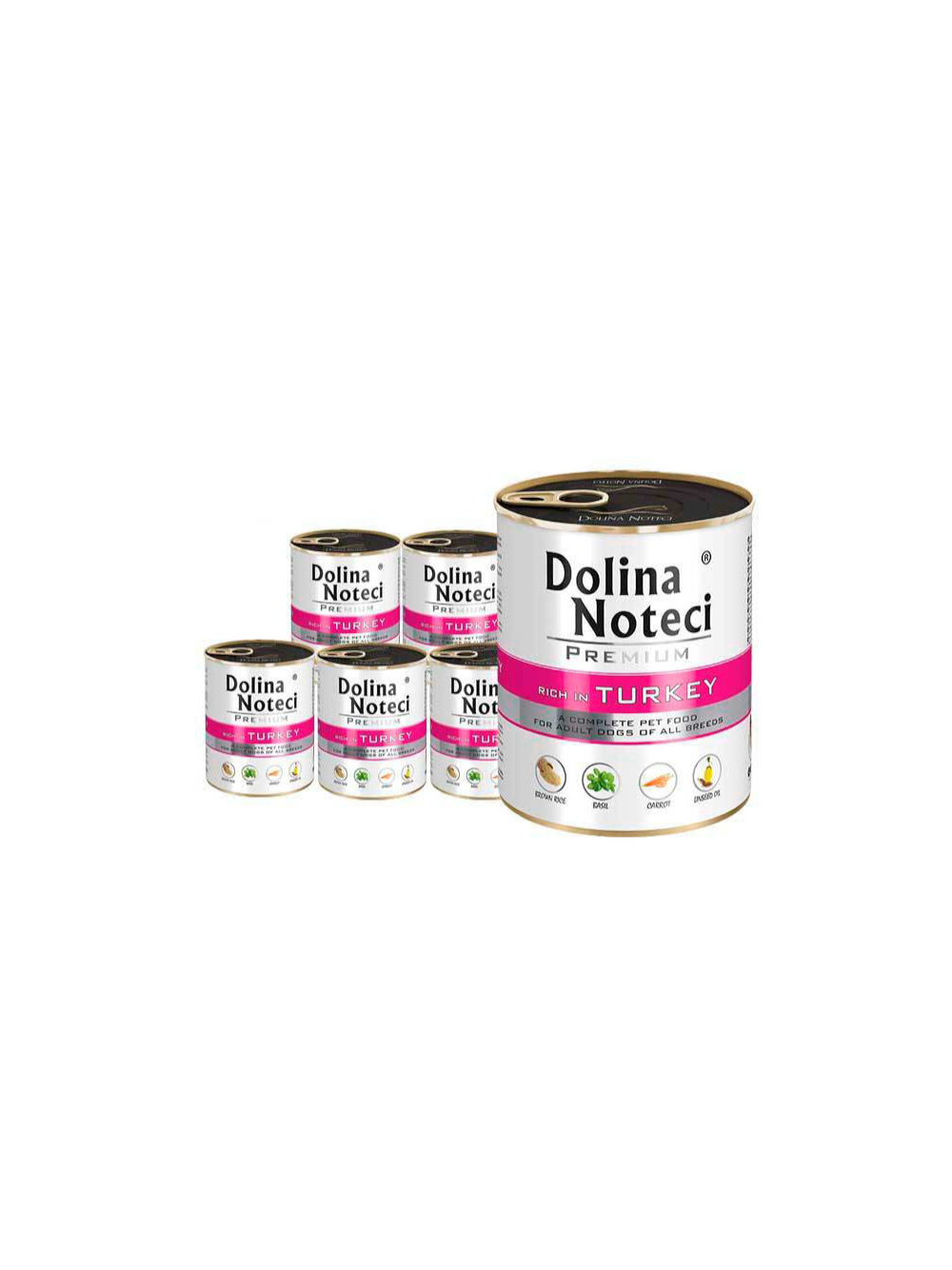Dolina Noteci PREMIUM bogata w indyka 24x800g