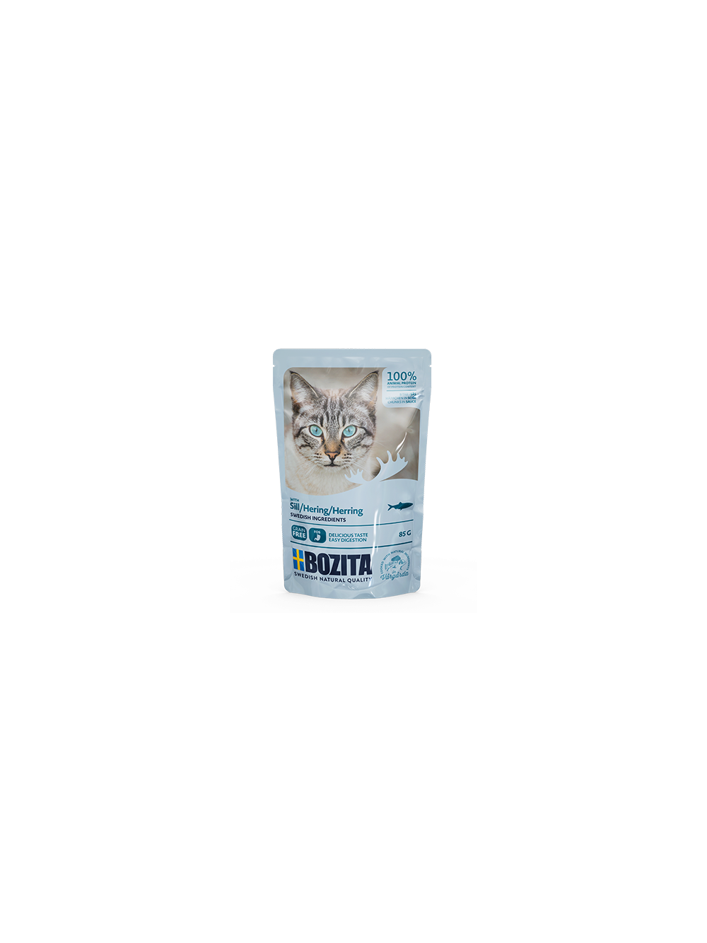 BOZITA Kawałki w sosie ze śledziem (saszetka) 85g
