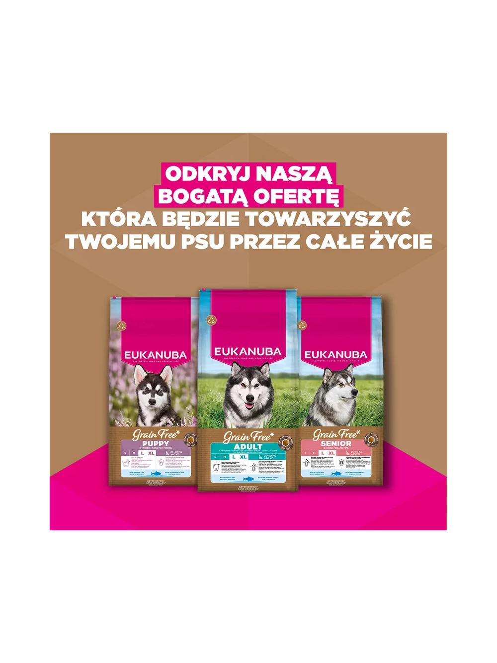 EUKANUBA Adult Large Grain Free 12kg