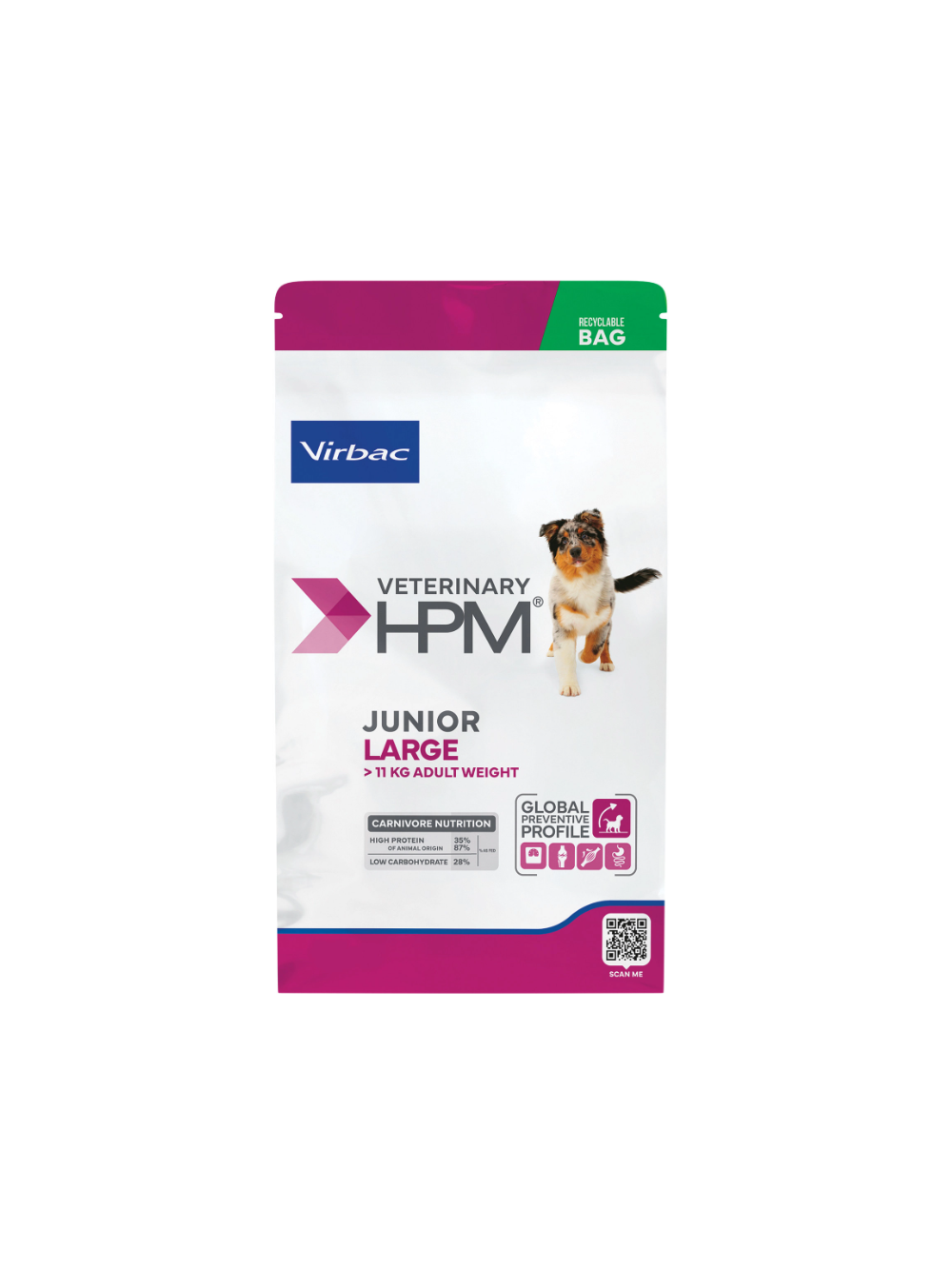VIRBAC Junior Large Dog 3kg karma sucha dla młodych psów ras dużych