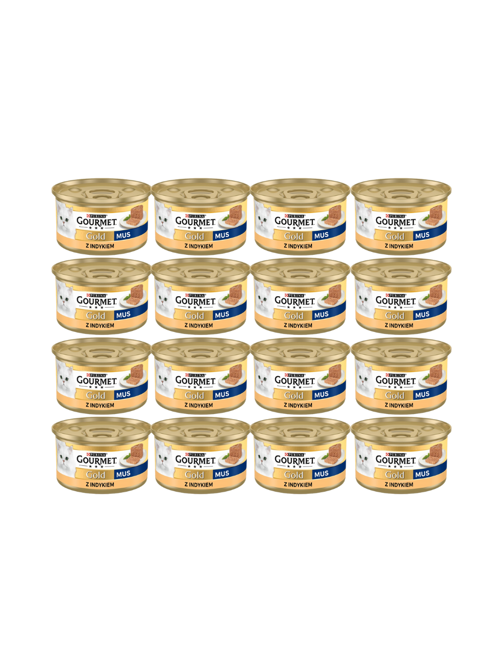 Purina Gourmet Gold mus z indykiem 48x85g