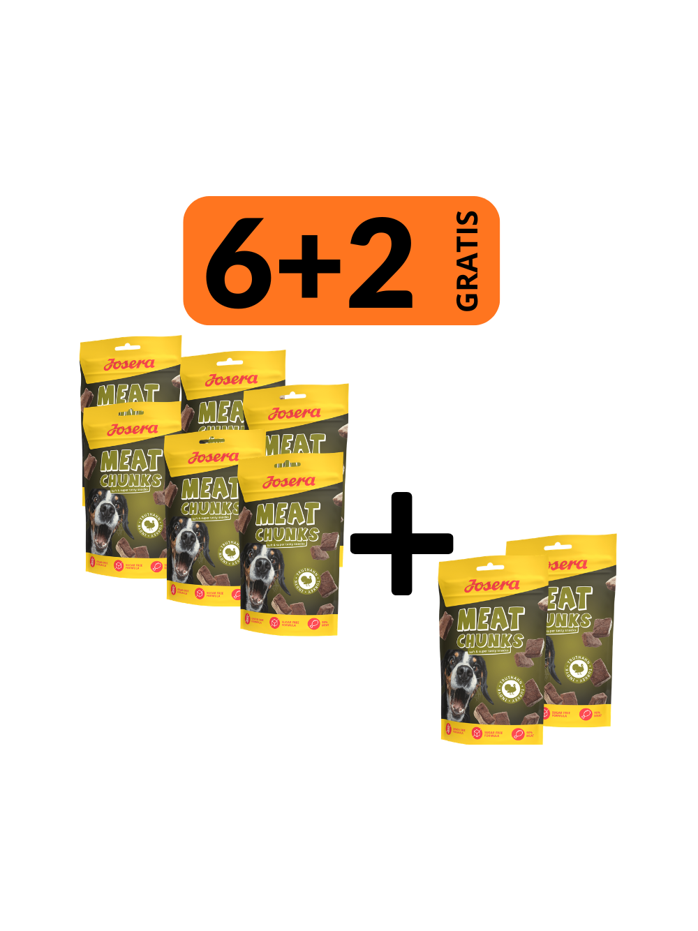 Josera Meat Chunks Turkey 8x70g