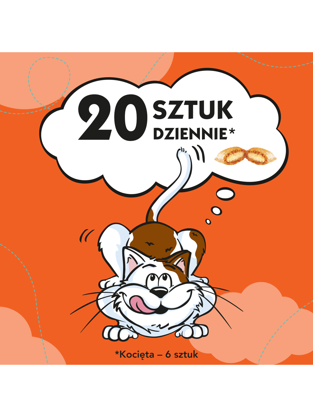 DREAMIES Mega Pack 4x180g - przysmak dla kota Mix Smaków