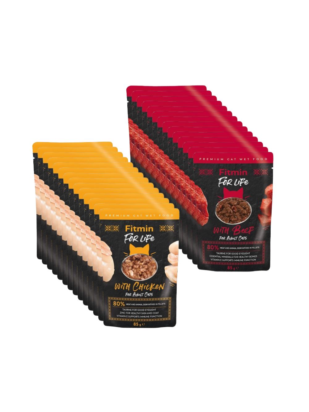 Fitmin Cat For Life Adult Mix Smaków 28x85g