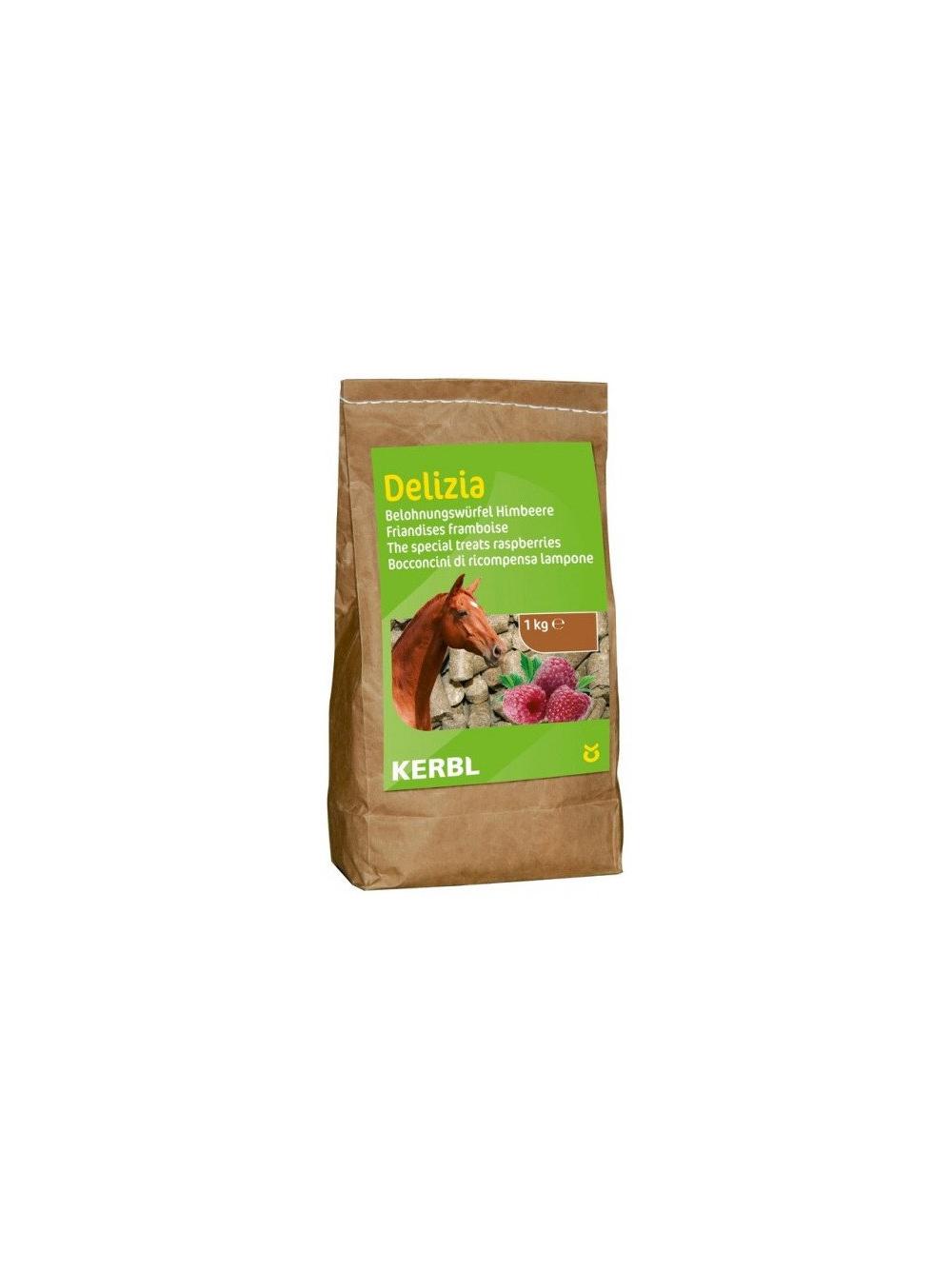 KERBL Delizia Smakołyki dla konia malina 1kg