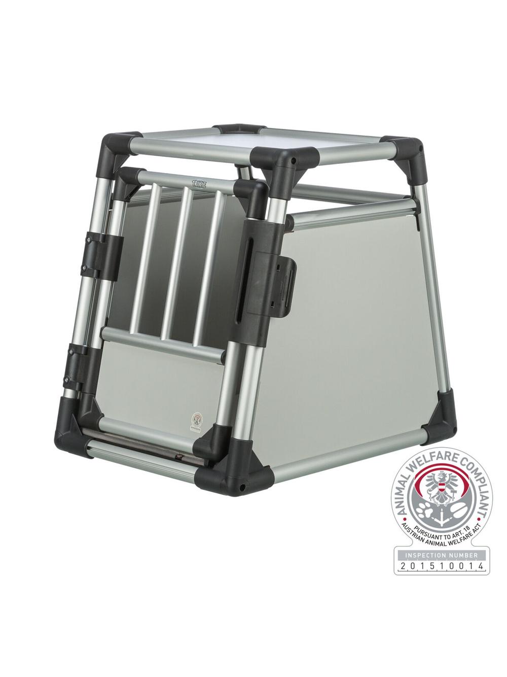 TRIXIE Transporter aluminiowy S 48x57x64cm