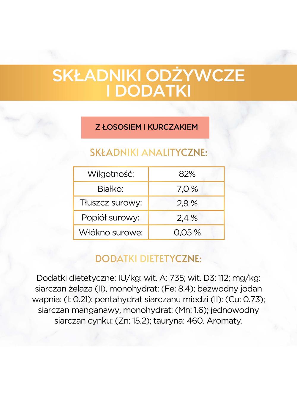 Purina Gourmet Gold łosoś/ kurczak w sosie 48x85g