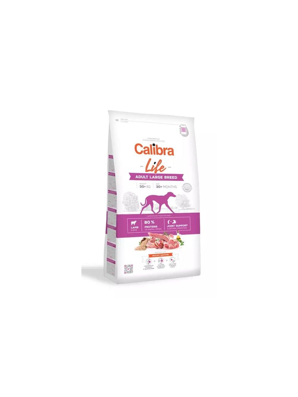 Calibra Dog Life Adult Large Breed Lamb 12kg + Niespodzianka dla psa GRATIS