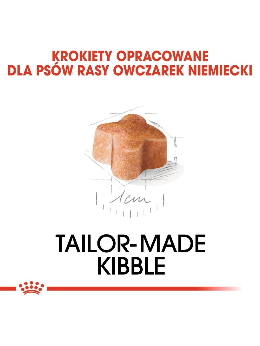 ROYAL CANIN German Shepherd Puppy 12kg karma sucha dla szczeniąt do 15 miesiąca, rasy owczarek niemiecki  + niespodzianka dla psa GRATIS!