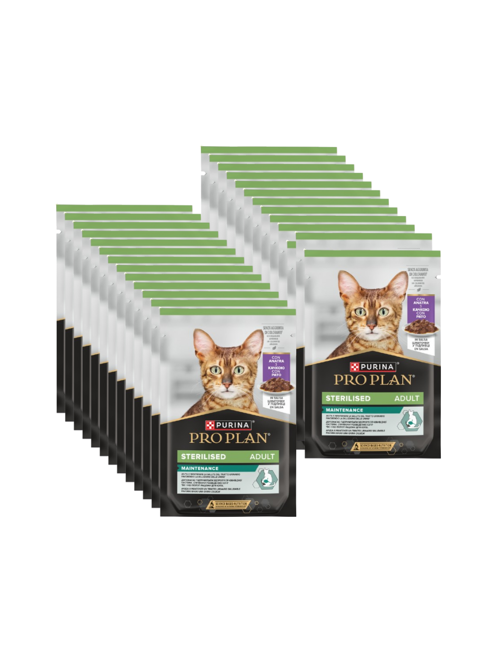 Purina Pro Plan Sterilised z kaczką dla kota 26x85g
