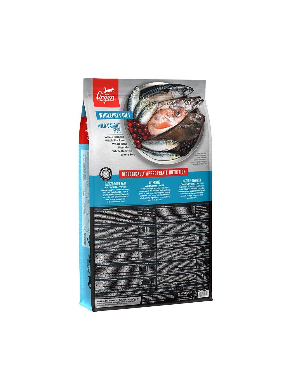 ORIJEN Six Fish Dog 11,4kg + niespodzianka dla psa GRATIS!