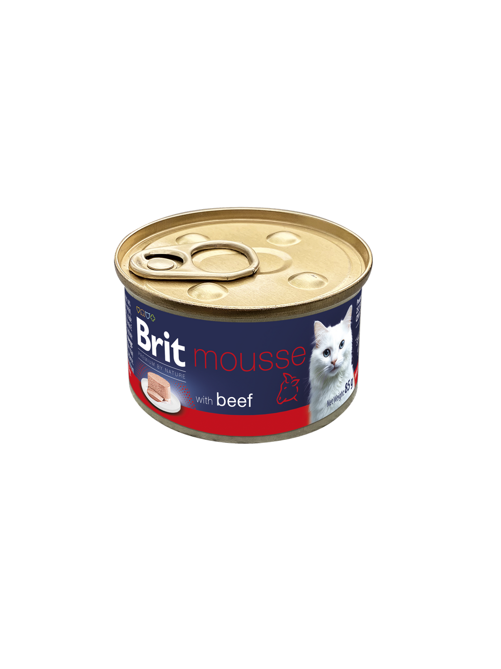 Brit Premium by Nature Cat Mousse MIX 8x85g