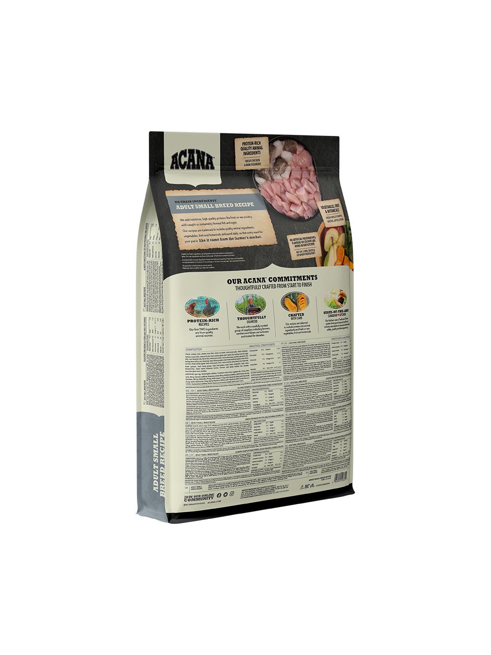ACANA  Adult Small Breed 6kg + niespodzianka dla psa GRATIS!