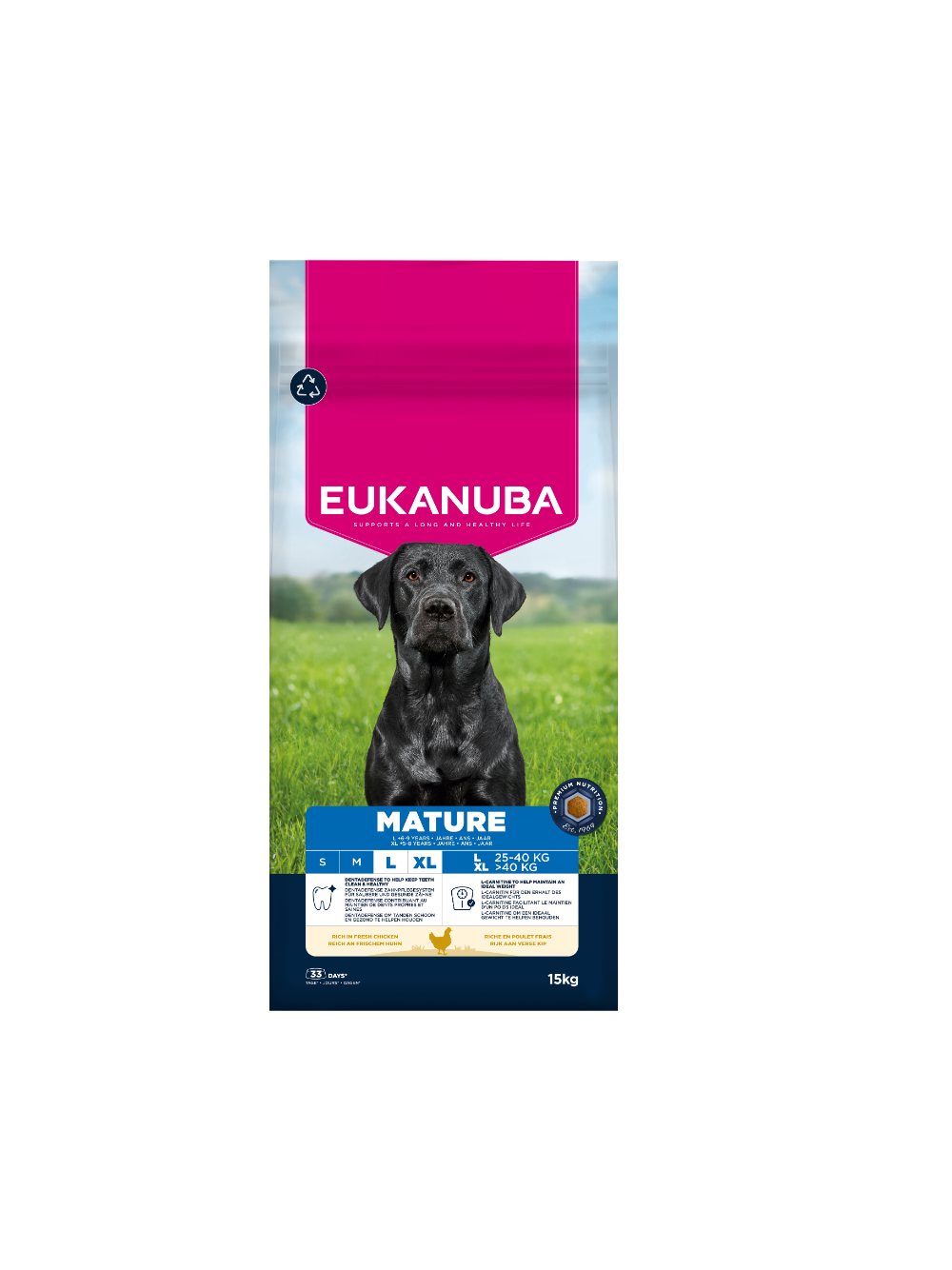 EUKANUBA Mature Large Breeds Kurczak 15 kg