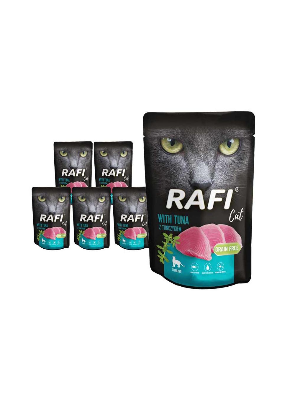 RAFI Cat Adult z tuńczykiem 10x100g