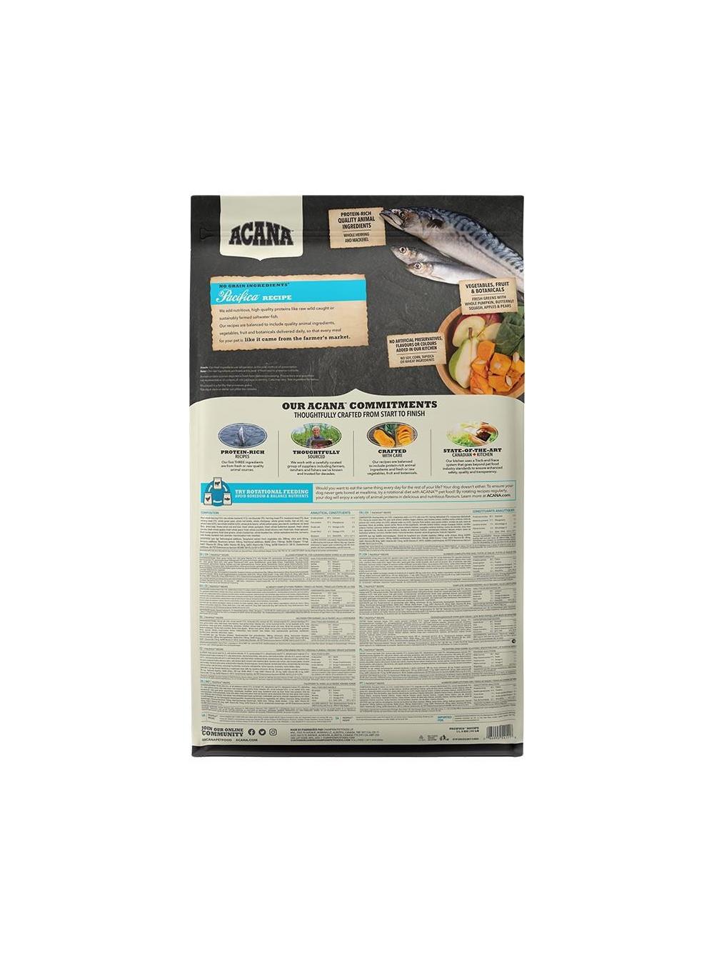 ACANA REGIONALS Pacifica Dog 11,4kg + niespodzianka dla psa GRATIS!
