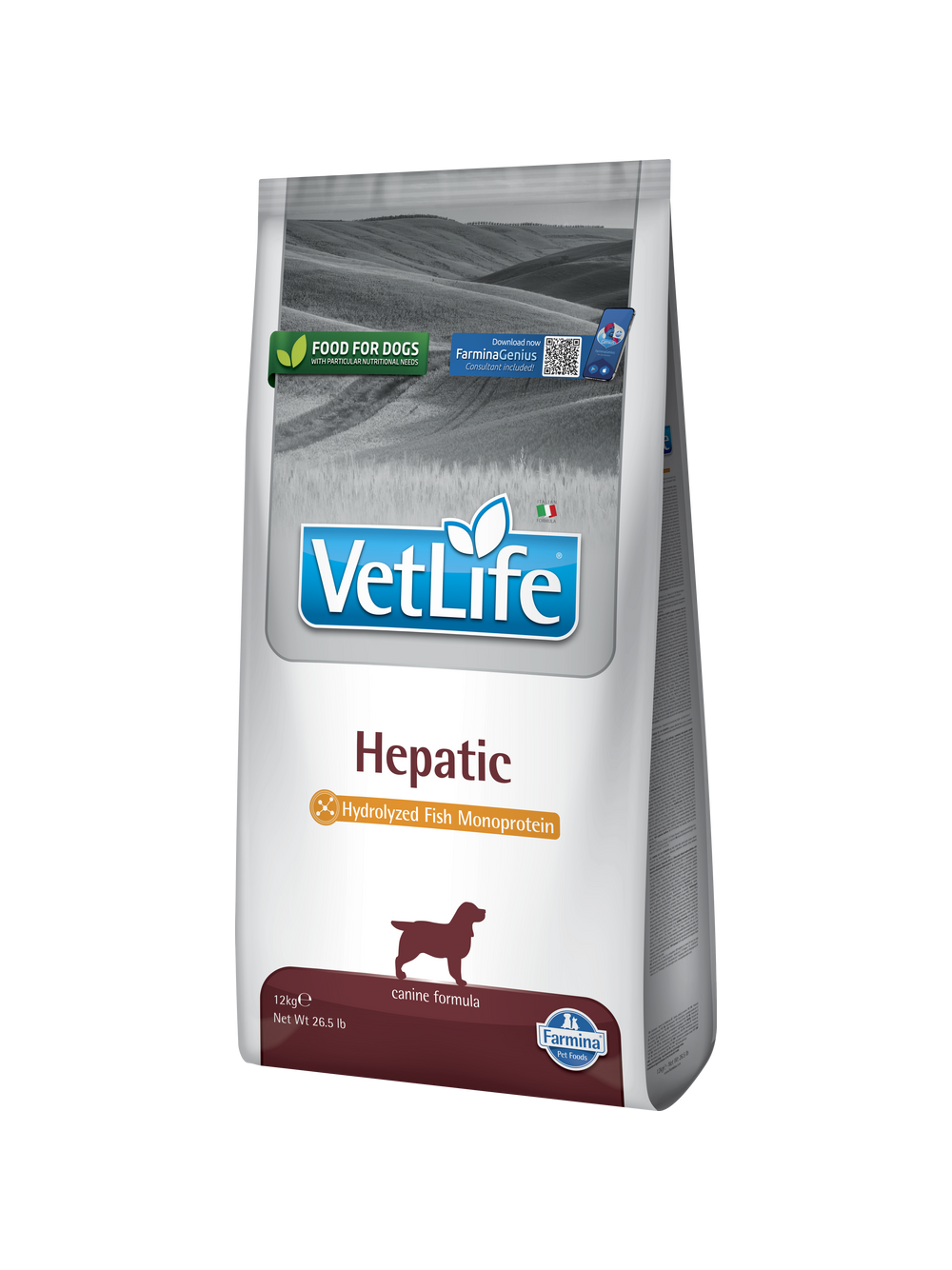FARMINA Vet Life Dog Hepatic 12kg